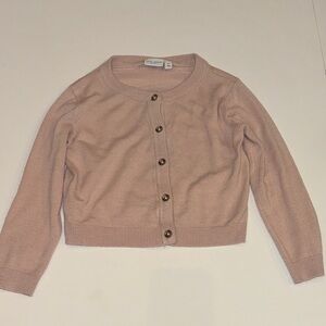 Charming Kids Light Pink Cardigan